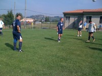 Riscaldamento a Po Bandino in attesa della semifinale..